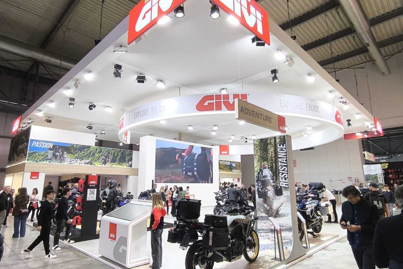 GIVI brilló en Milán durante la celebración de EICMA 2025