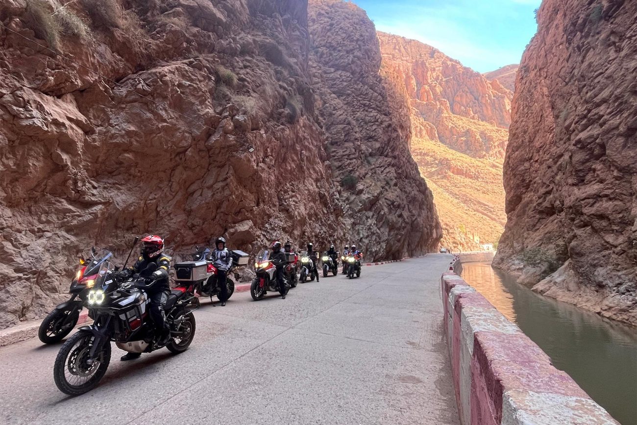 Sea to Sea Marruecos, la experiencia exclusiva de Ducati, ha sido todo un éxito en su primera edición