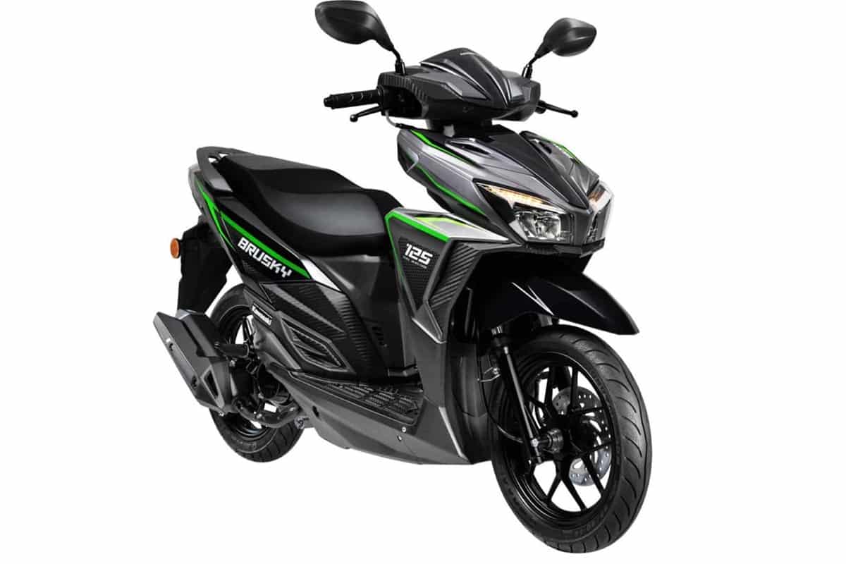 ¿Conoces el nuevo scooter de Kawasaki? Se llama Brusky, pero no lo verás por aquí…