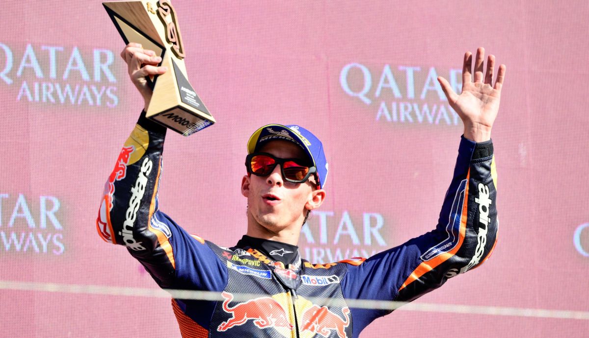 Pedro Acosta: "Por primera vez empalmo cuatro podios seguidos, estamos más cerca"