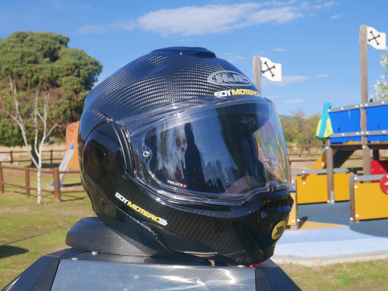 Prueba HJC F100 Carbon