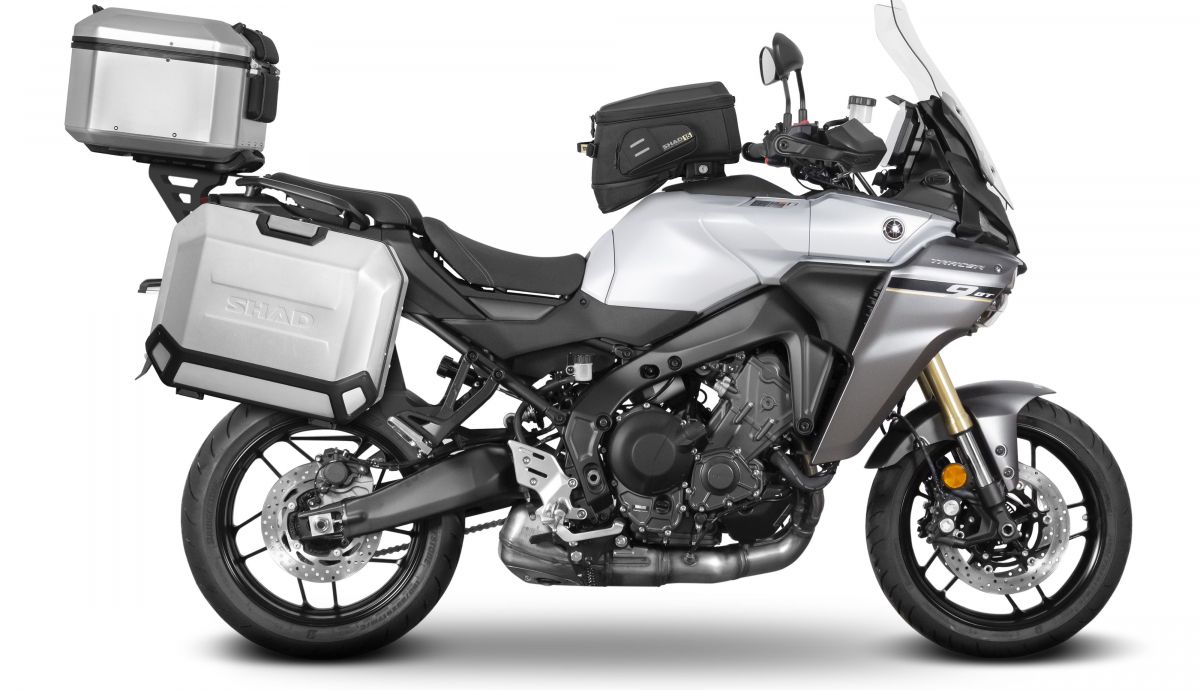 SHAD equipa a la nueva Yamaha Tracer 9 con su gama más ve...