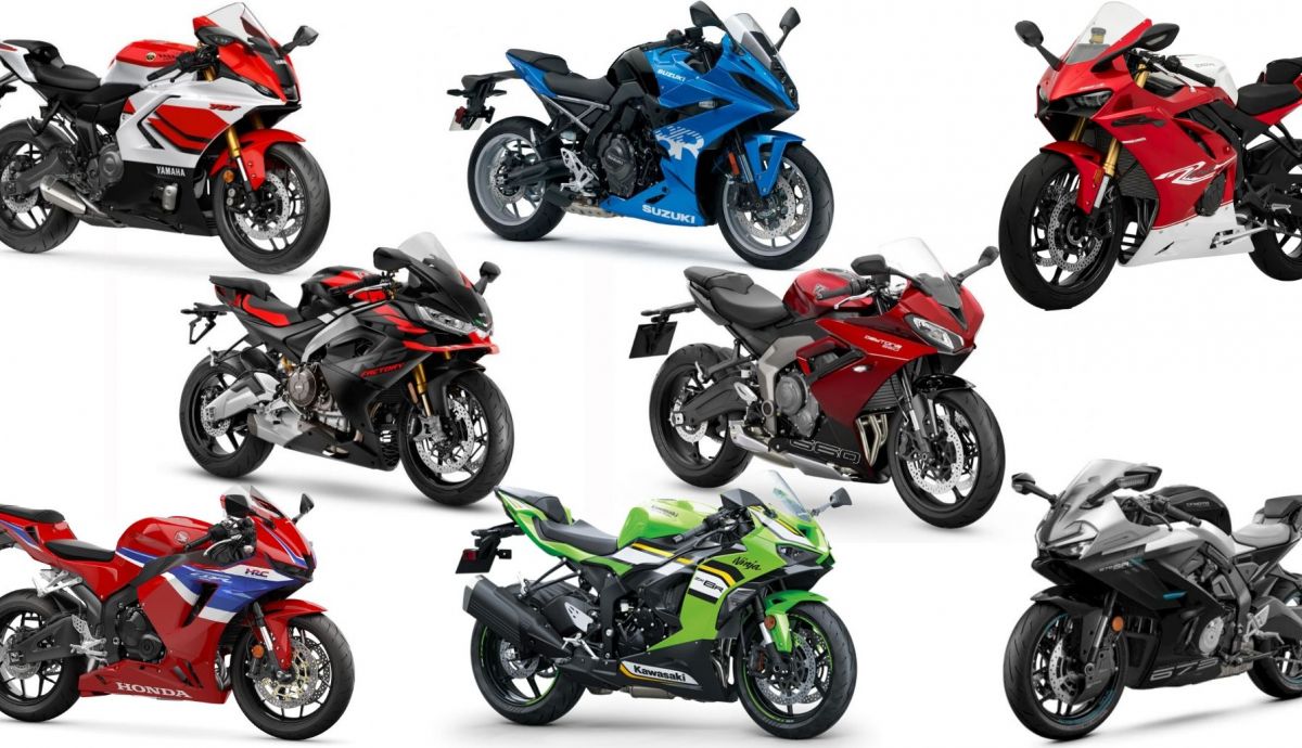 Las 8 motos para el novedoso Mundial de Sportbike 2026