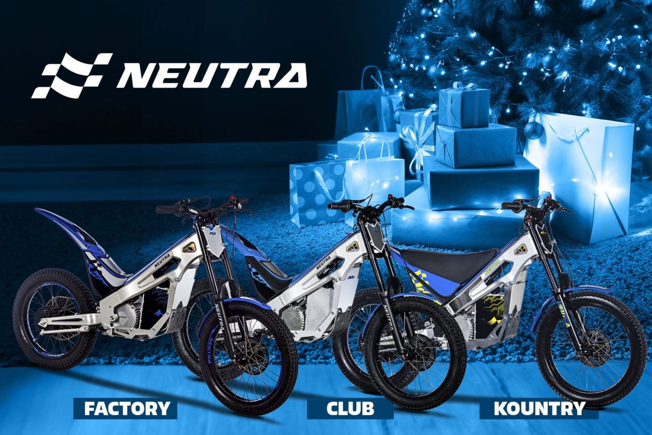 Gama de motos eléctricas infantiles Neutra Motor: Una forma muy especial de sorprender a los más pequeños estas Navidades