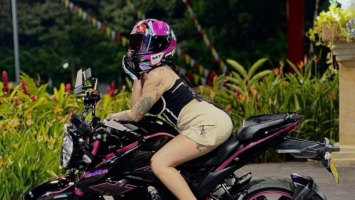 Fallece en un accidente de tráfico una popular 'Bikergirl' colombiana