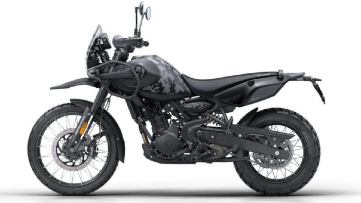 Royal Enfield lanza la Himalayan 450 Mana Black, una versión especial y aún más aventurera, si cabe