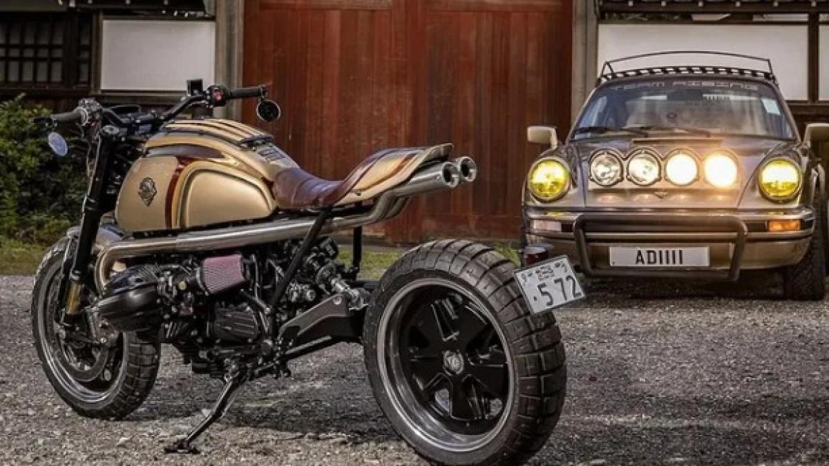 esta BMW R12 NineT de Rough Crafts es una filigrana