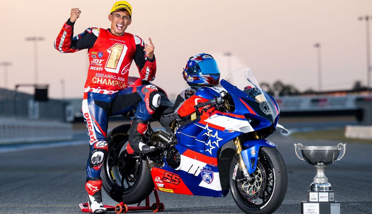 Hafizh Syahrin se proclama campeón del Asia Superbike 1000cc 2025 en la última vuelta