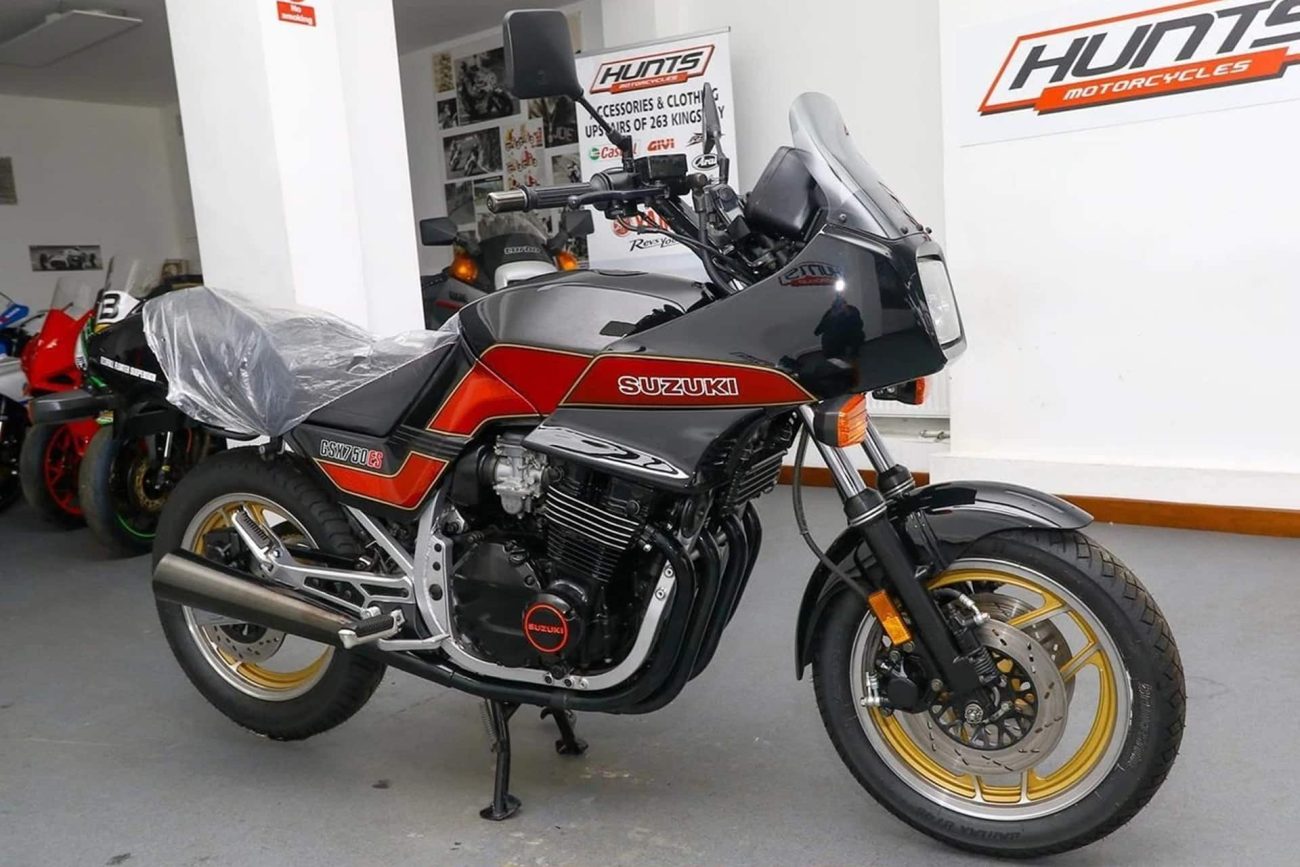 Motos de ensueño a la venta: Suzuki GSX750 ES de 1983 nunca matriculada