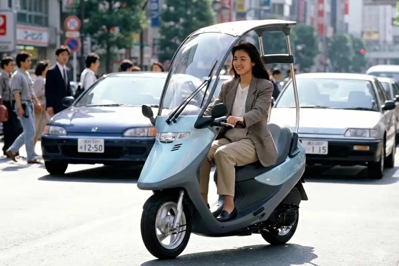 Honda Cabina: El primer modelo en serie de la historia con techo y parabrisas envolvente
