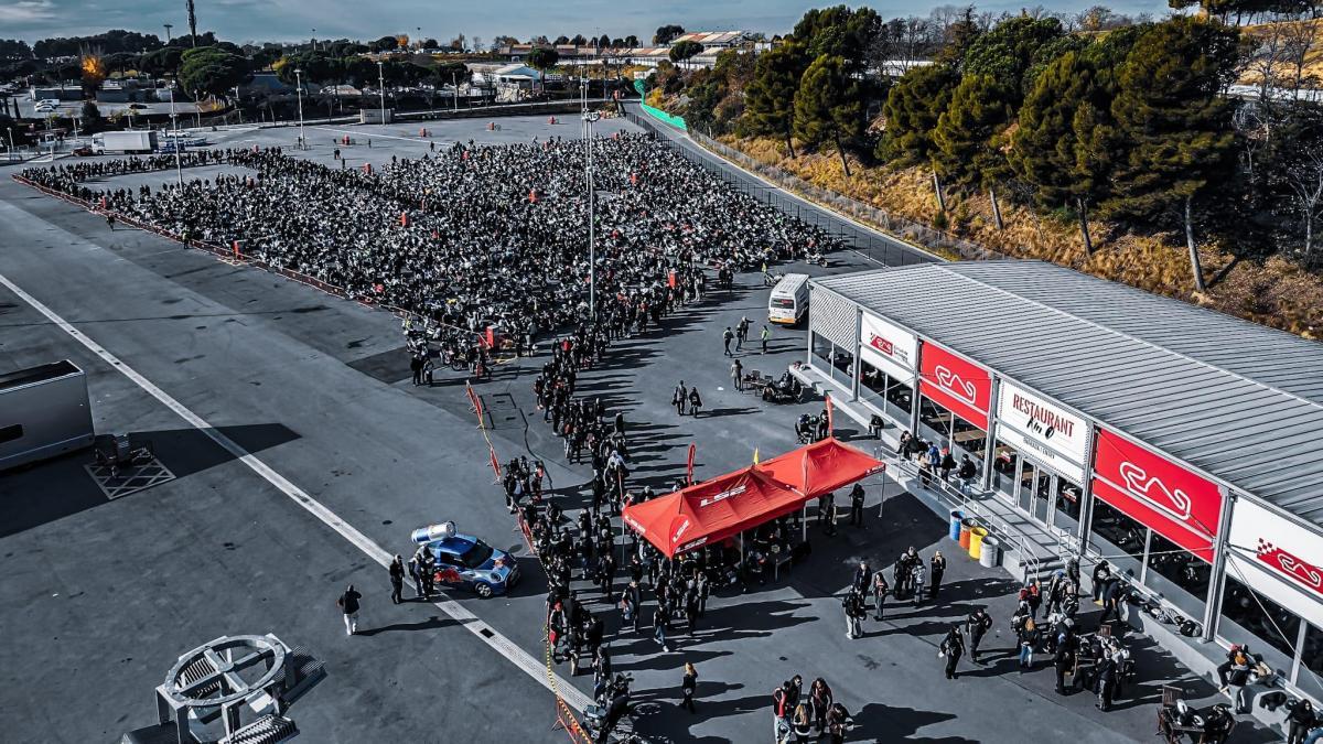 más de 1.500 motos y 15.440 € recaudados para la Marató de 3Cat