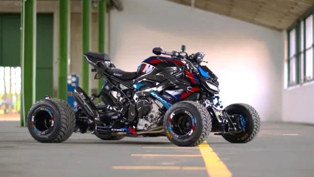 La poderosa BMW M 1000 R se transforma en un brutal quad de 210 CV