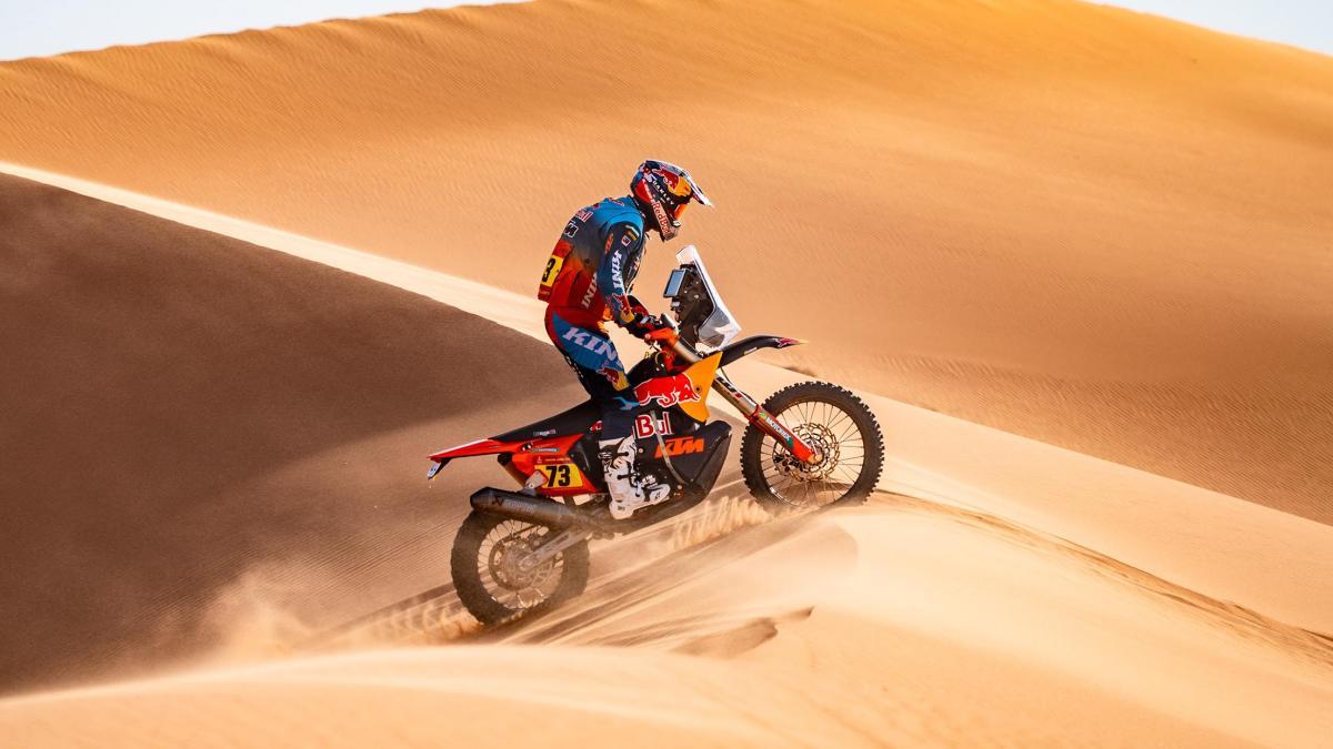 Así es el casco con el que Edgar Canet ha firmado tres victorias de etapa en el Dakar 2026