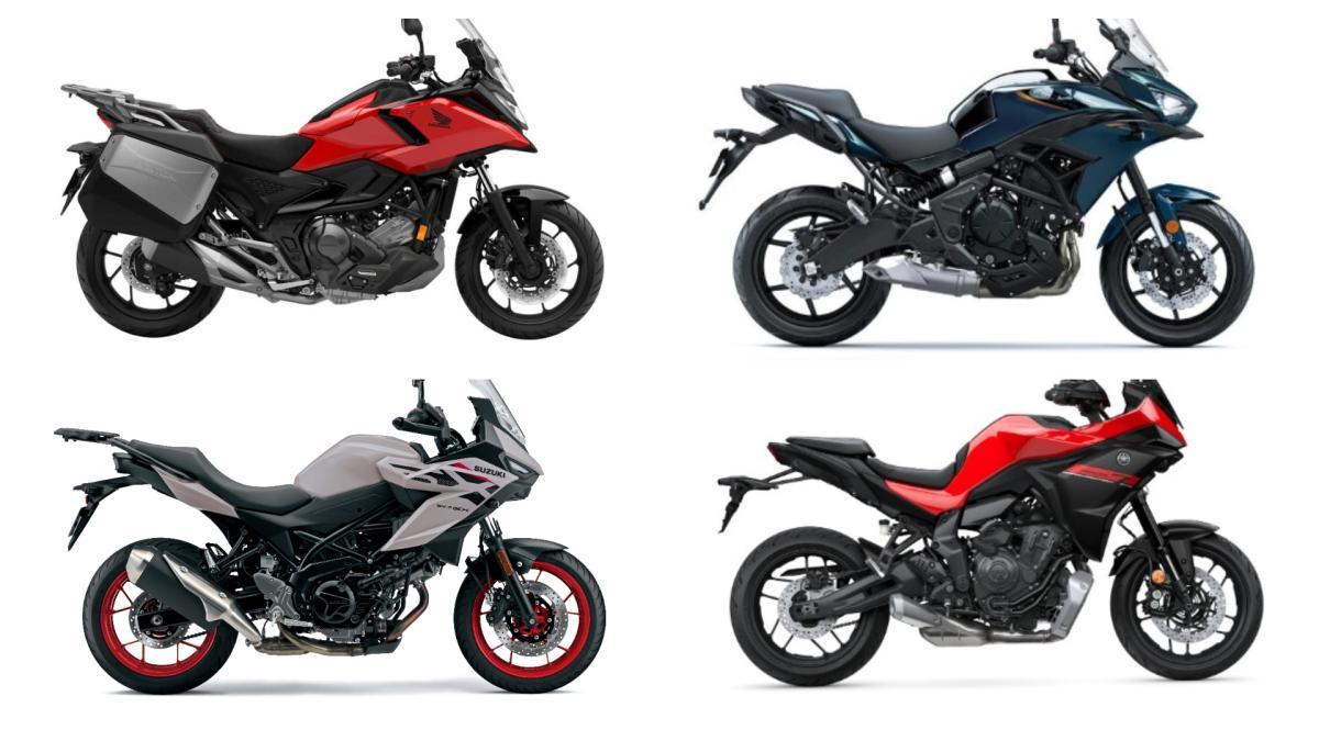 Las motos crossover de peso medio están de moda y cada fabricante japonés tiene la suya