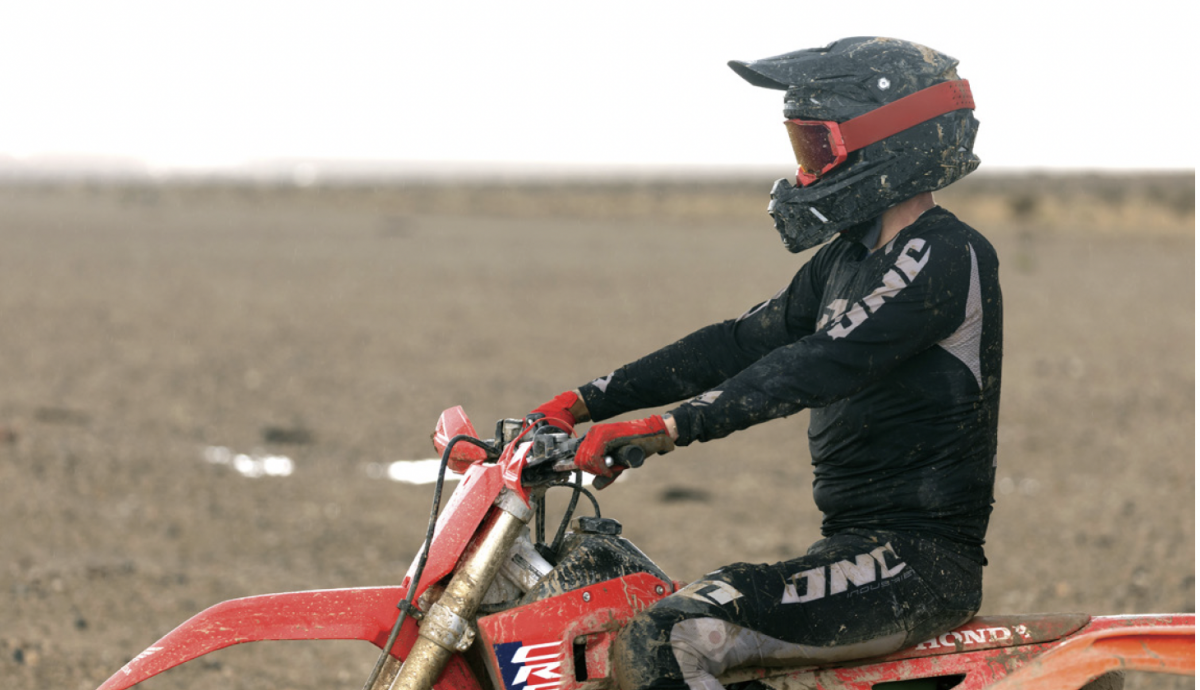 el nuevo casco off road accesible para los más a...