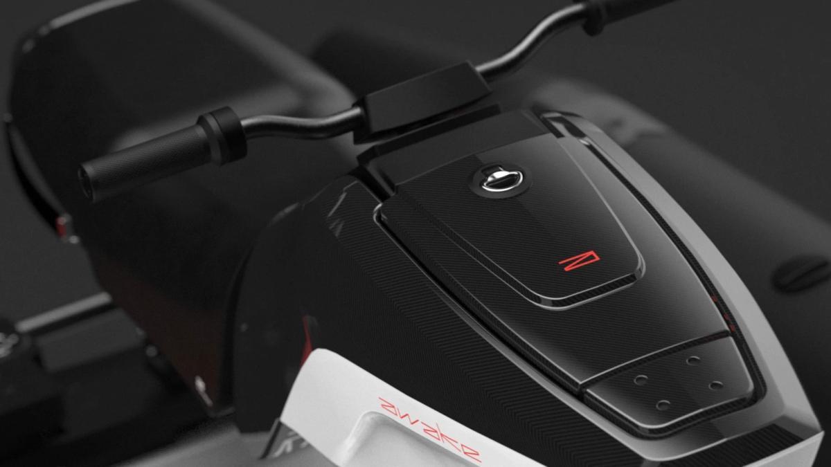 Llega una moto deportiva diferente, diseñada solo para divertirse, que parece sacada de Star Wars, pero nada más lejos, la Awake Navi