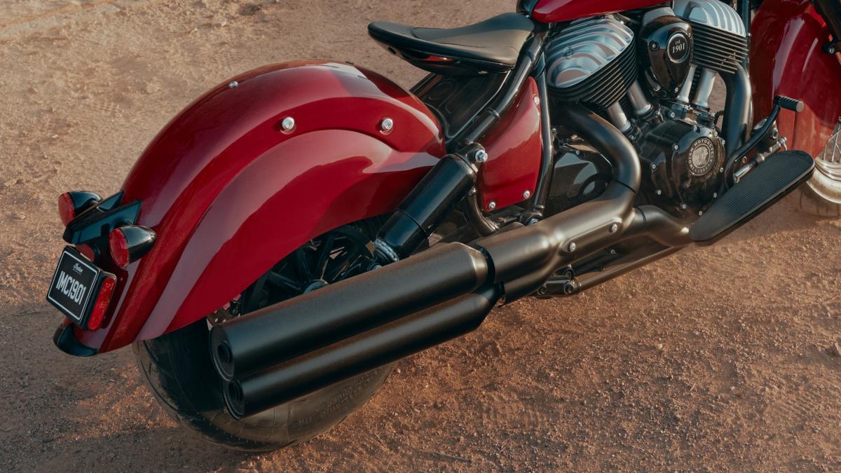 Llega una nueva moto custom muy retro que rinde homenaje a los 125 años de la marca, la Indian Chief Vintage