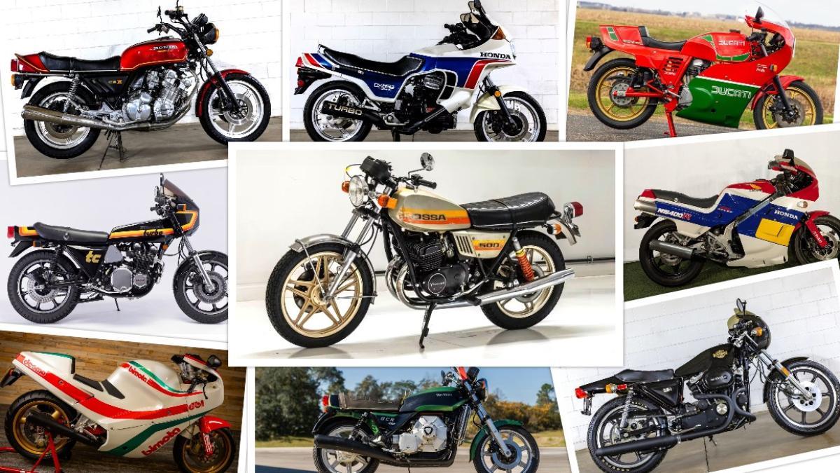 Ponen a subasta 1.500 motos, centenares de japonesas e italianas de los 70 y 80 de nuestros sueños, y mucho más