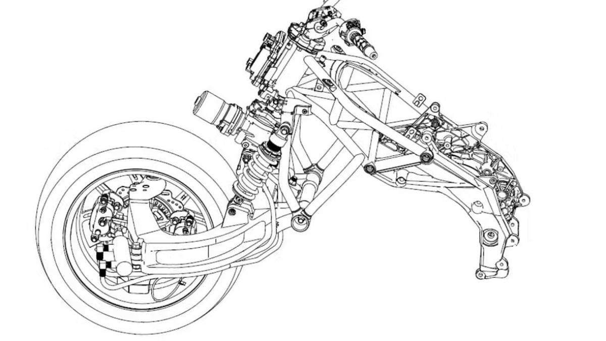 La dirección asistida electrónica para motos que puede salvarte de una caída o corregir tu trayectoria, patentan una nueva idea