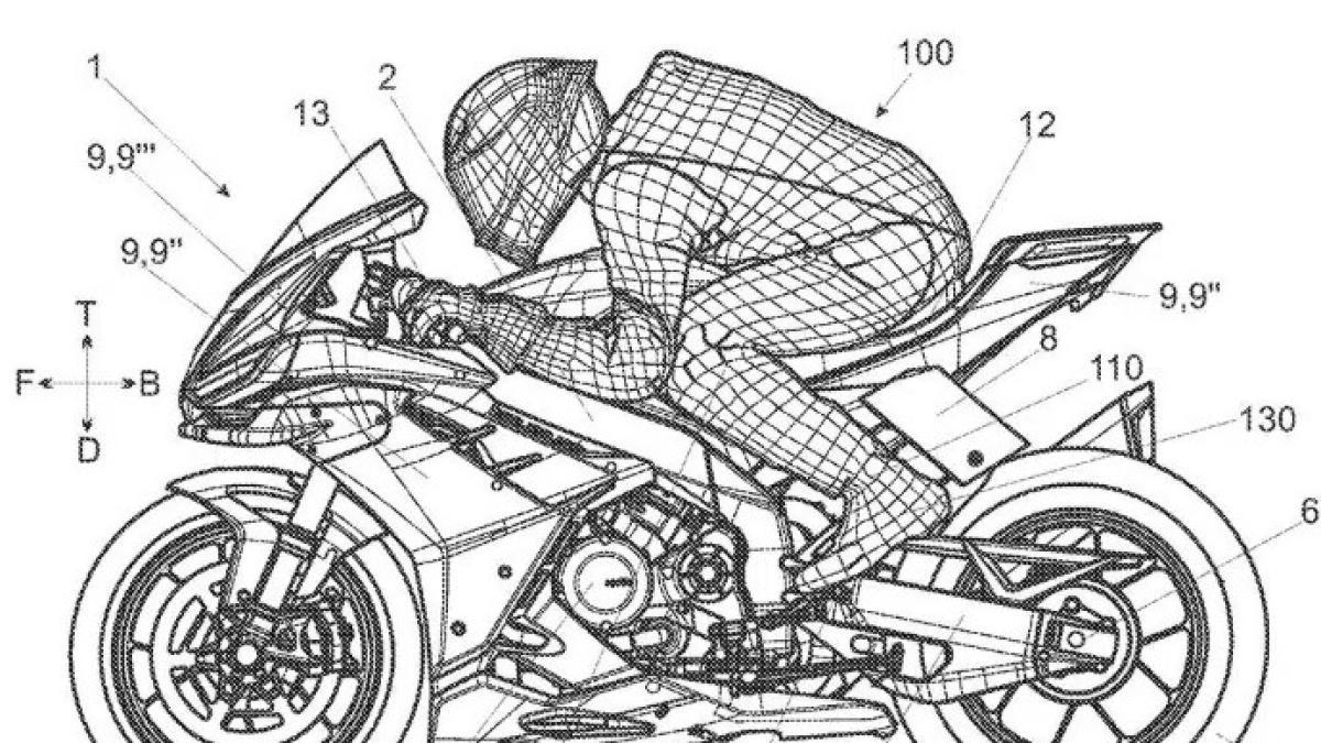 Aprilia no para y sigue patentando alerones
