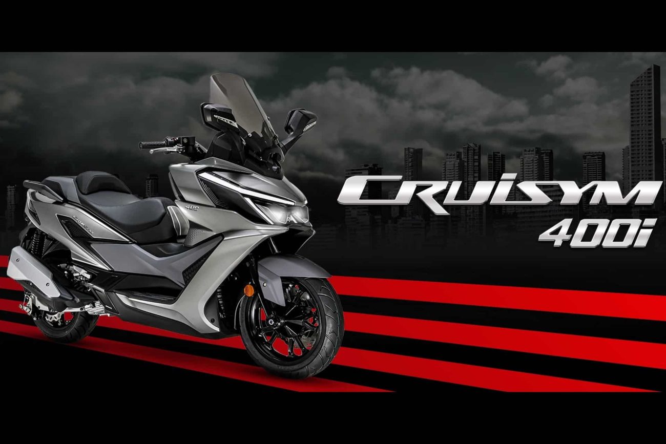 SYM redobla la apuesta con el nuevo Cruisym 400, dentro de la categoría maxiscooter