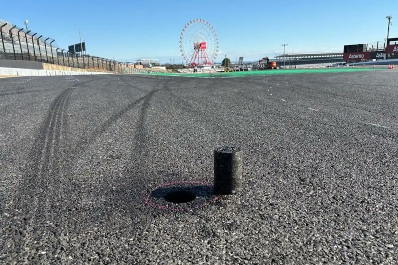 El circuito de Suzuka venderá el asfalto de su trazado por trozos a modo de souvenir