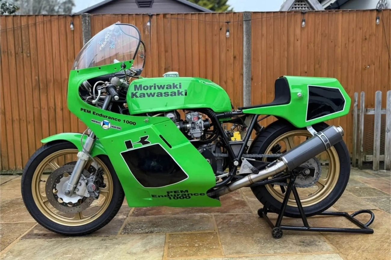 Motos de ensueño a la venta: Moriwaki Kawasaki PEM Endurance 1000 de 1977