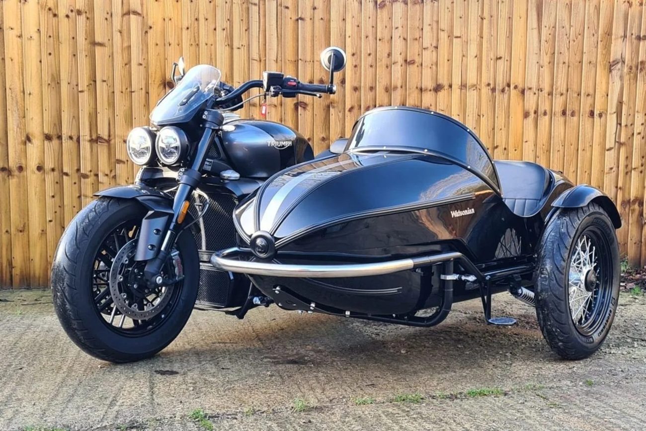 Watsonian presenta su nuevo Sidecar GP700 para Triumph Rocket 3