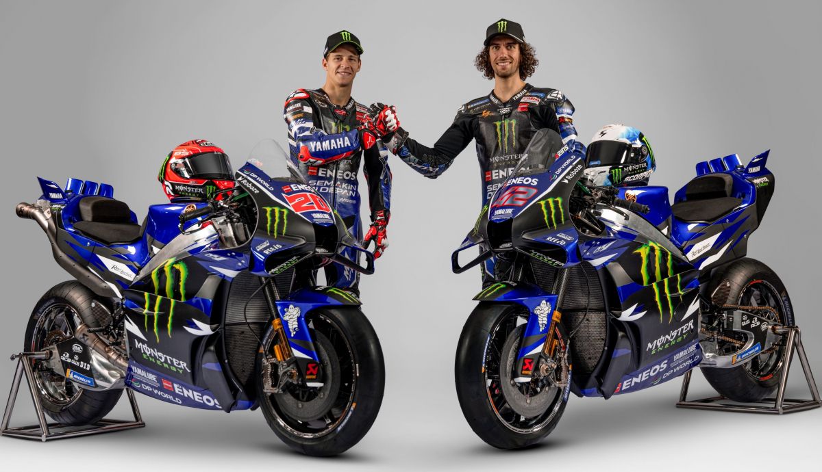 Yamaha YZR-M1 Monster MotoGP 2026 Fabio Quartararo Álex Rins