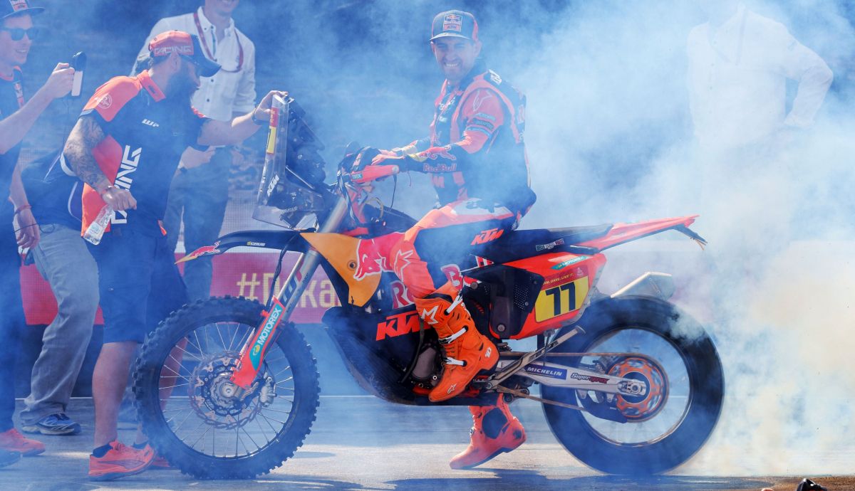 Clasificación general final Dakar 2026 en moto