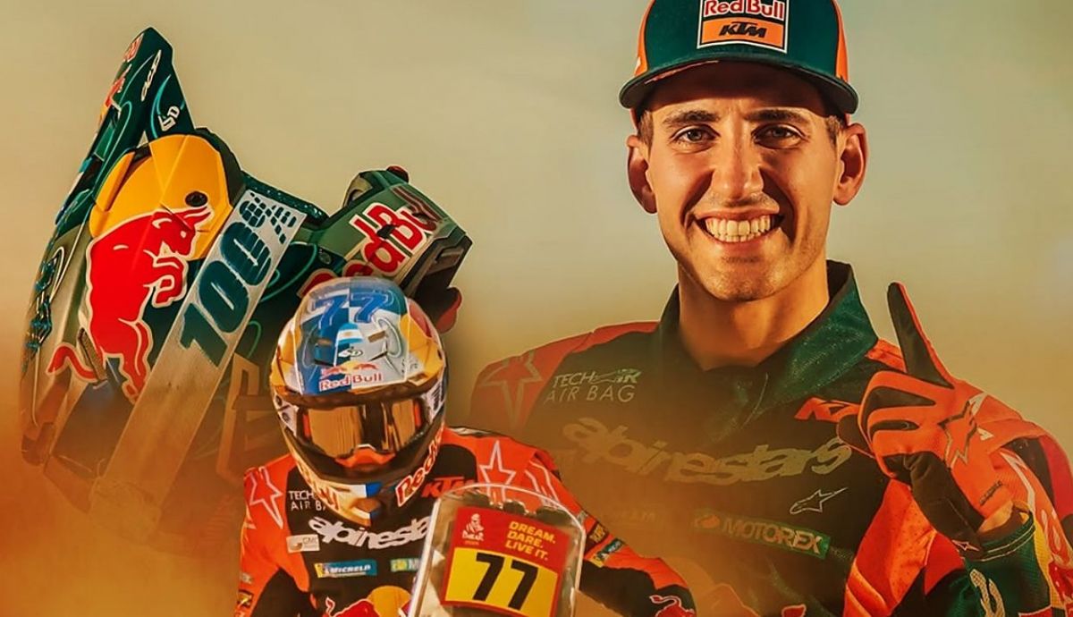 Luciano Benavides gana el Dakar 2026 por 2'' a Ricky Brabec con podio de Tosha Schareina