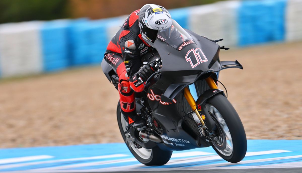 Nicolò Bulega lidera el test WSBK 2026 en Jerez y Xavi Vierge brilla con la Yamaha