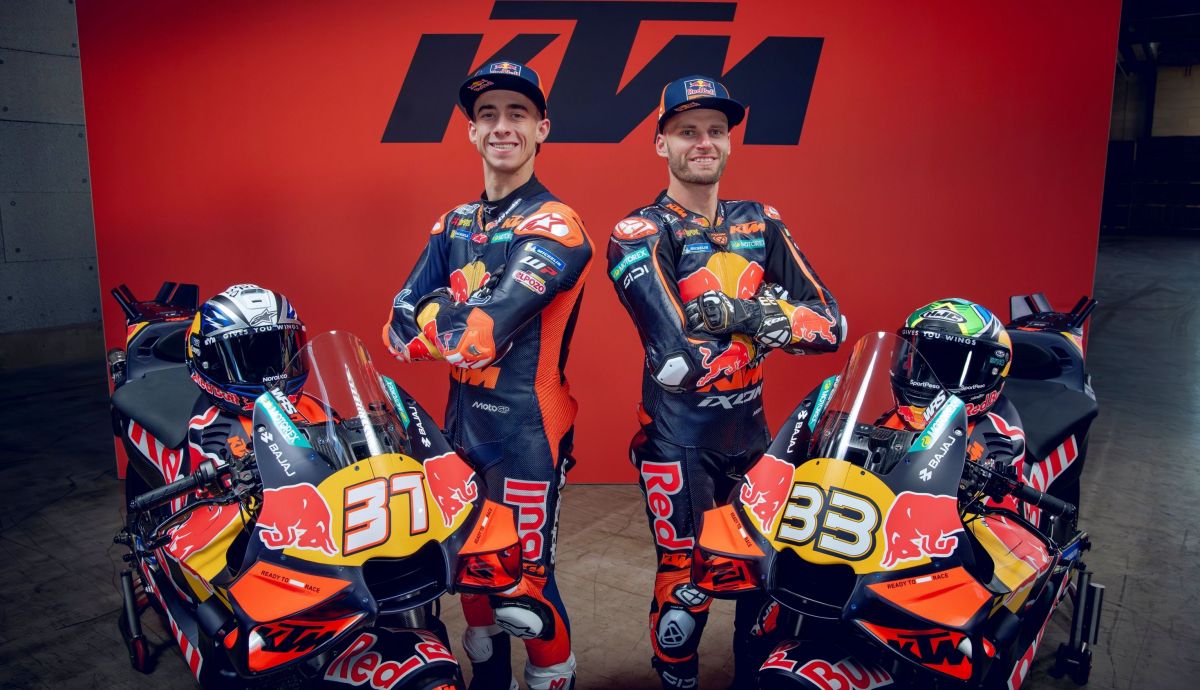 KTM RC16 Red Bull Factory Racing MotoGP 2026 Acosta y Binder