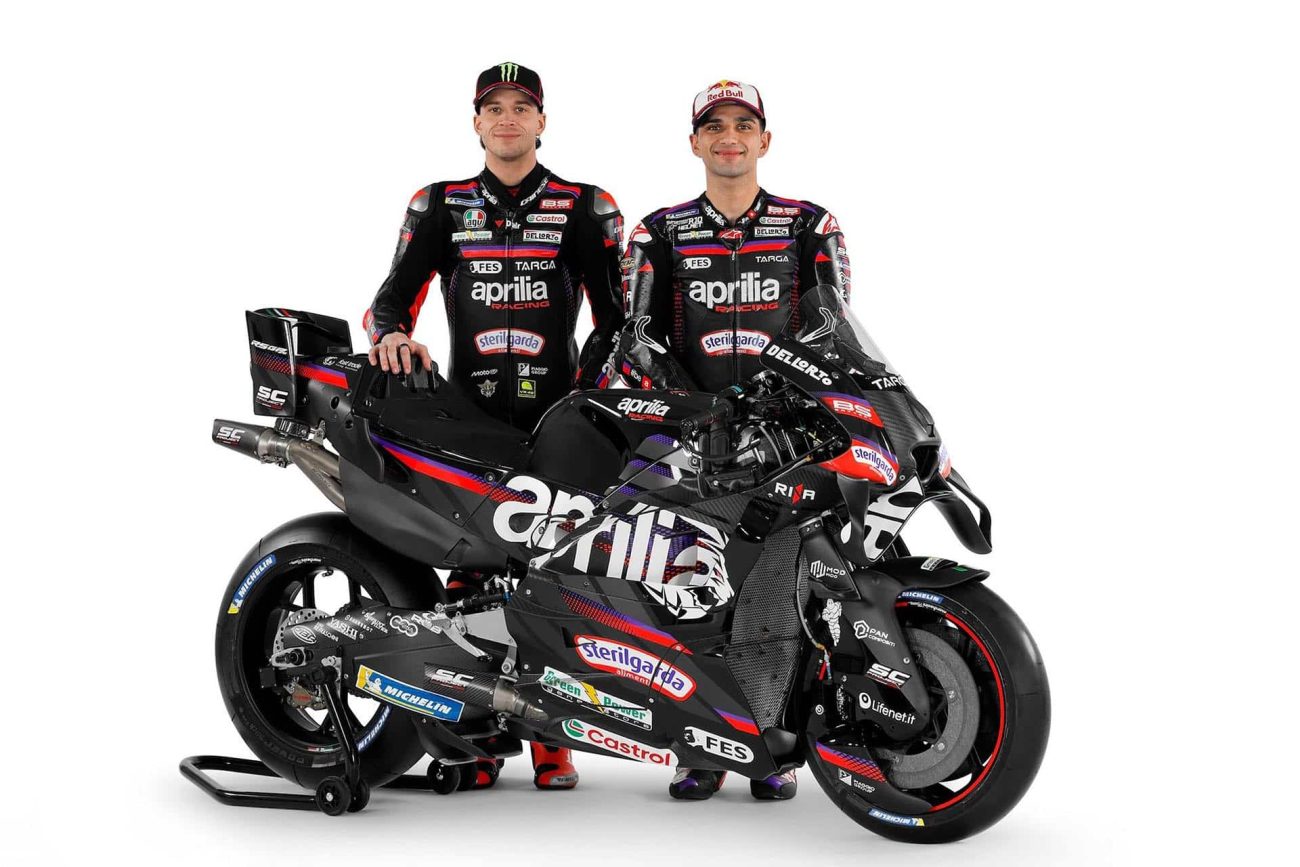 Aprilia Racing se presenta: el león muestra los dientes