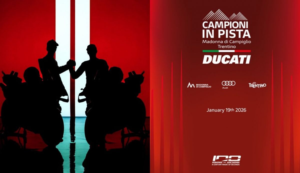 Presentación Ducati MotoGP 2026 Marc Márquez Pecco Bagnaia