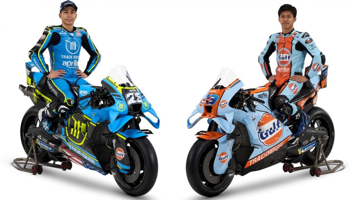 Aprilia RS-GP Trackhouse MotoGP 2026 Raúl Fernández Ai Ogura