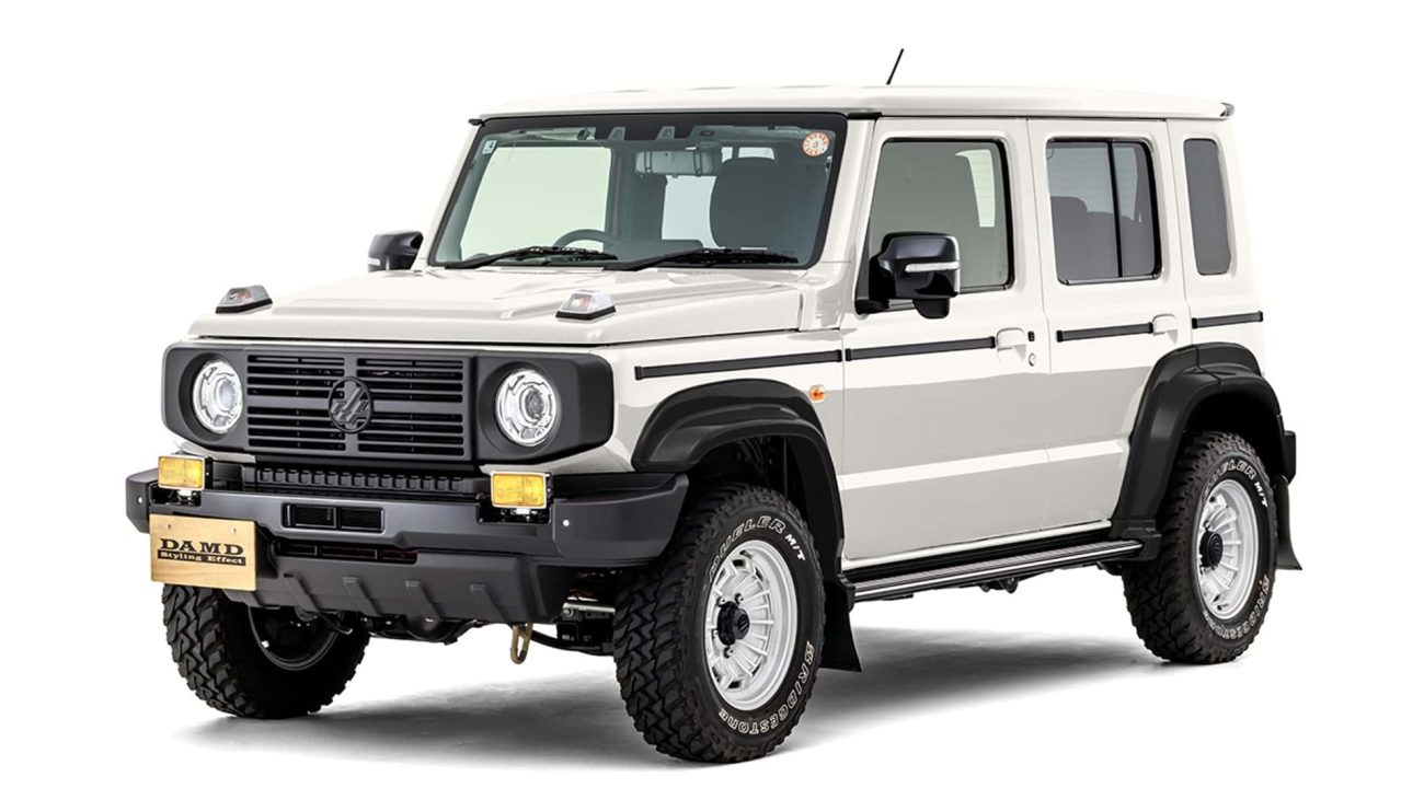 Un todoterreno barato (Suzuki Jimny) se convierte en uno clásico y de lujo (Mercedes Clase G)