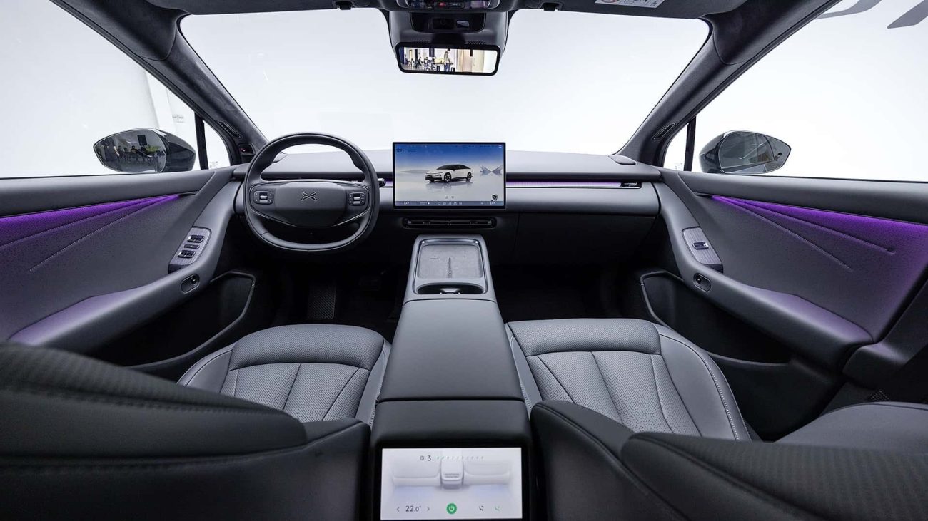 interior y maletero de la berlina china