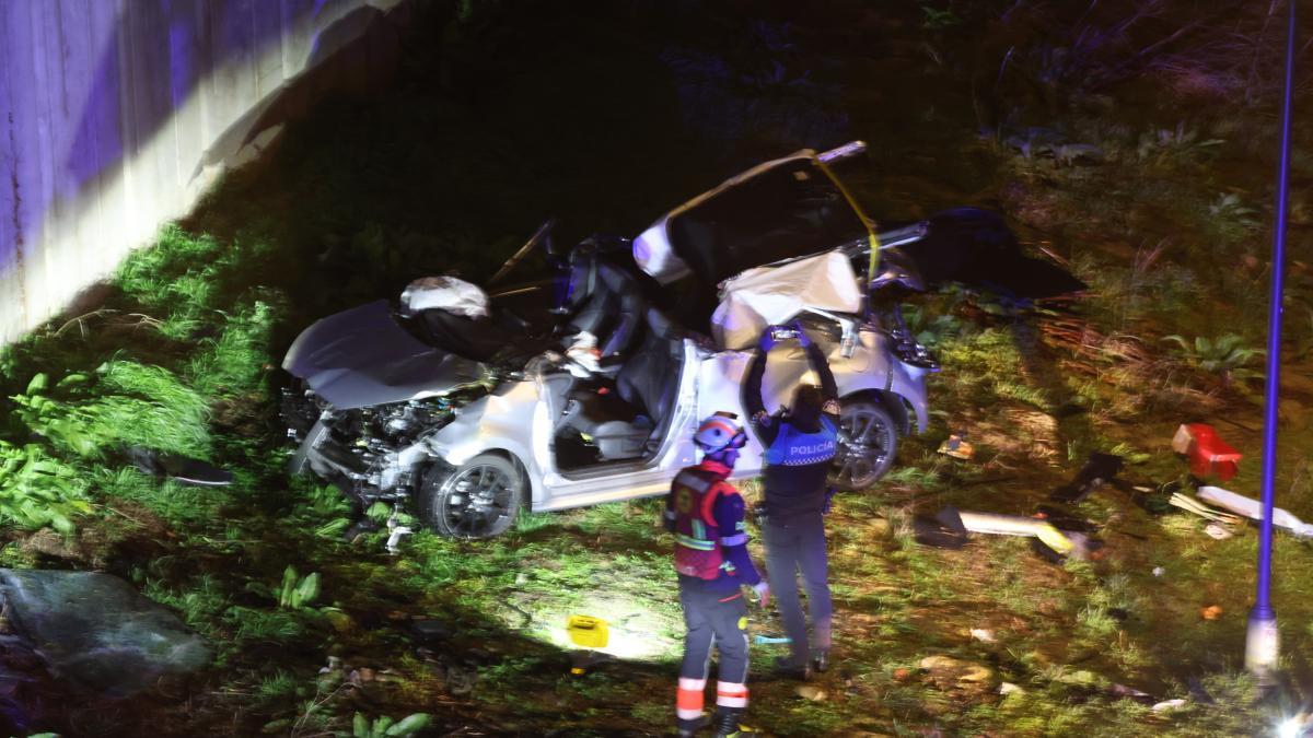 ¡Qué barbaridad! La policía caza a un conductor a 200 km/h por una vía de 30: sextuplicaba la tasa de alcoholemia y terminó en el hospital tras un accidente