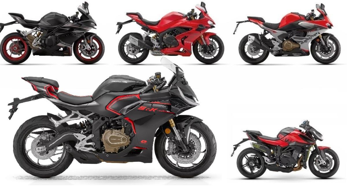 Las motos deportivas chinas que no tenemos y que están en Francia de QJ Motor