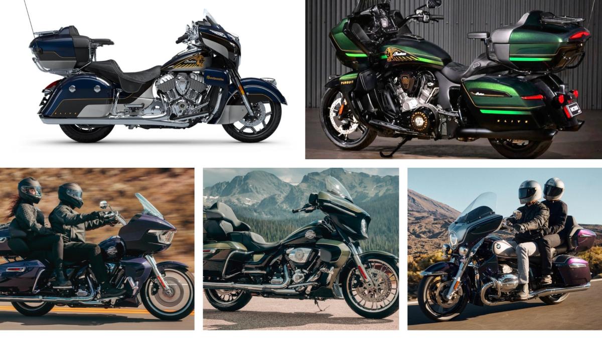 Estas son las motos más voluminosas que se venden en España y que pesan el doble que la mayoría