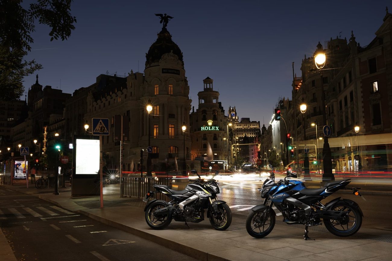 Bajaj activa los Test Drives de las Pulsar NS125 y NS400 en todos sus C.O. de la península