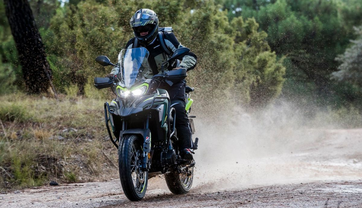Benelli TRK 702 X en Master Trail Test, el buque insignia...