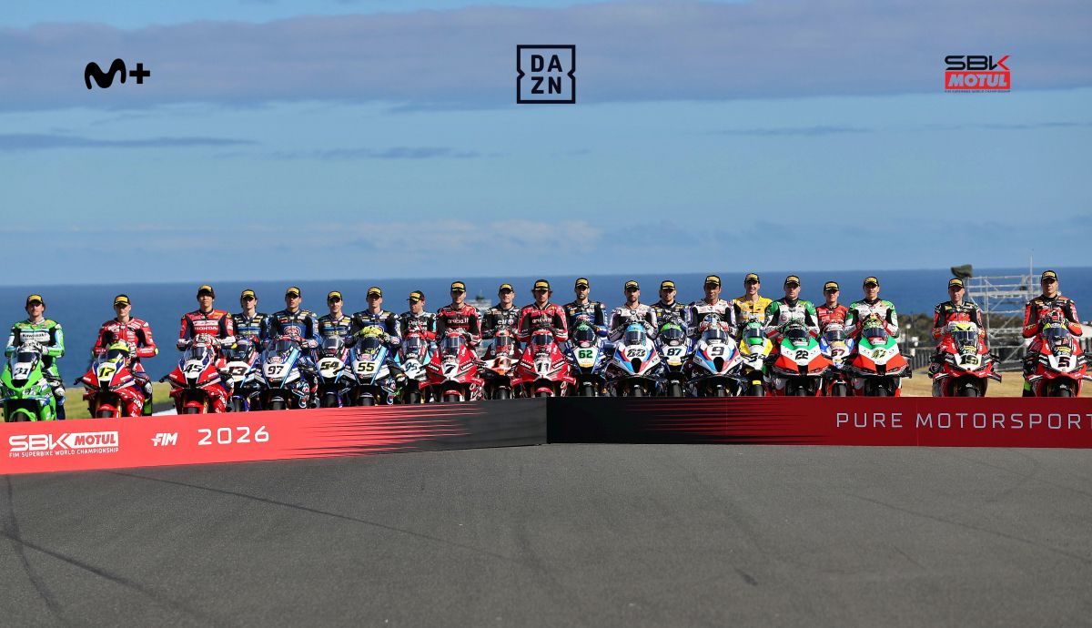 Dónde ver el Mundial de Superbike 2026 TV: DAZN M+ Videopass