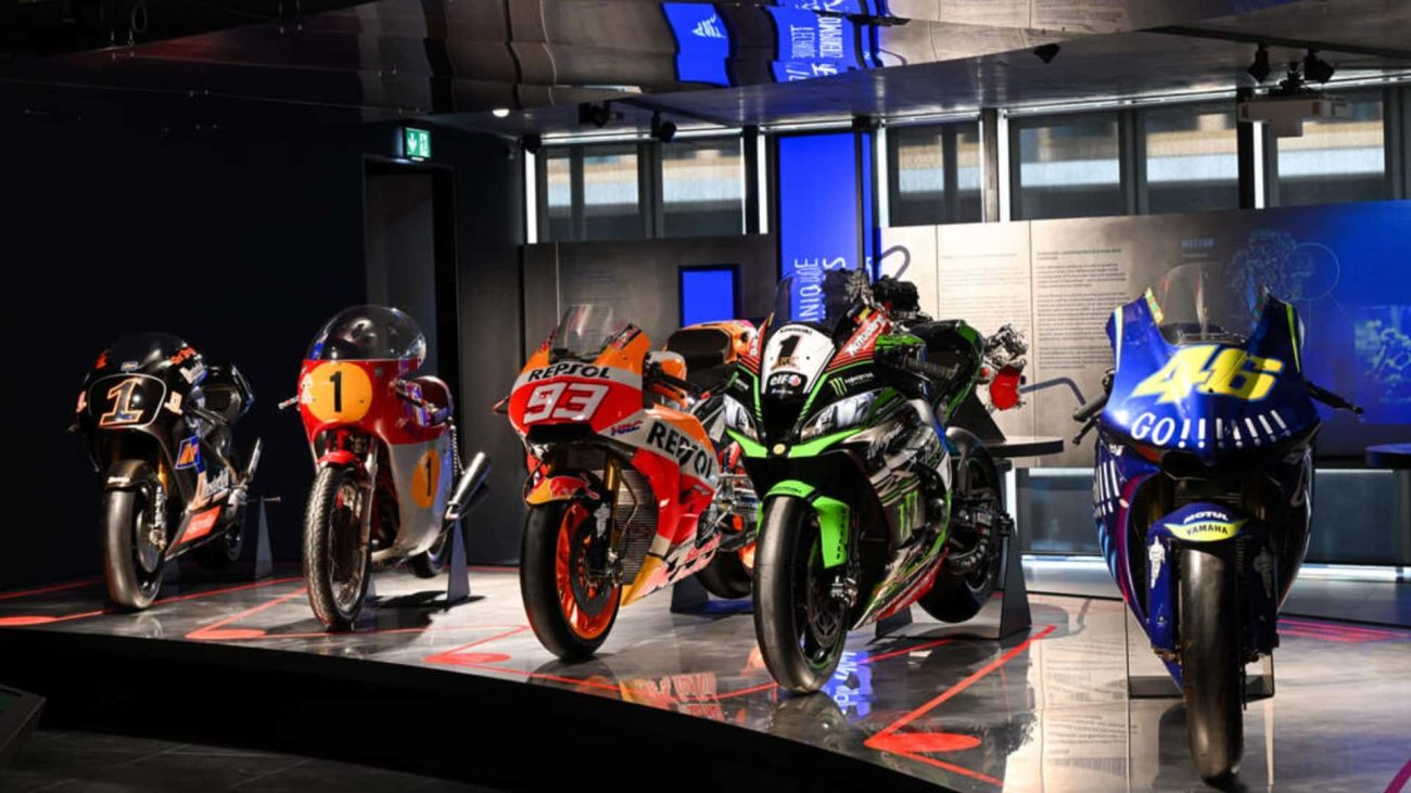 Cada moto de este nuevo museo ganó algo importante