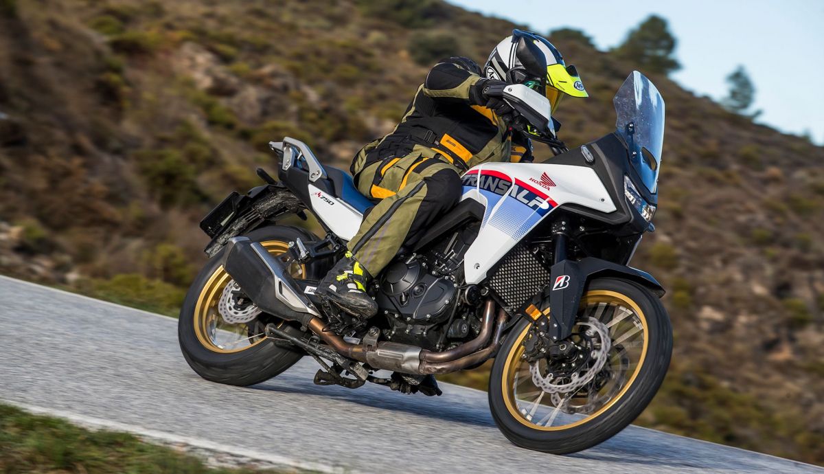 Prueba Honda XL750 Transalp.