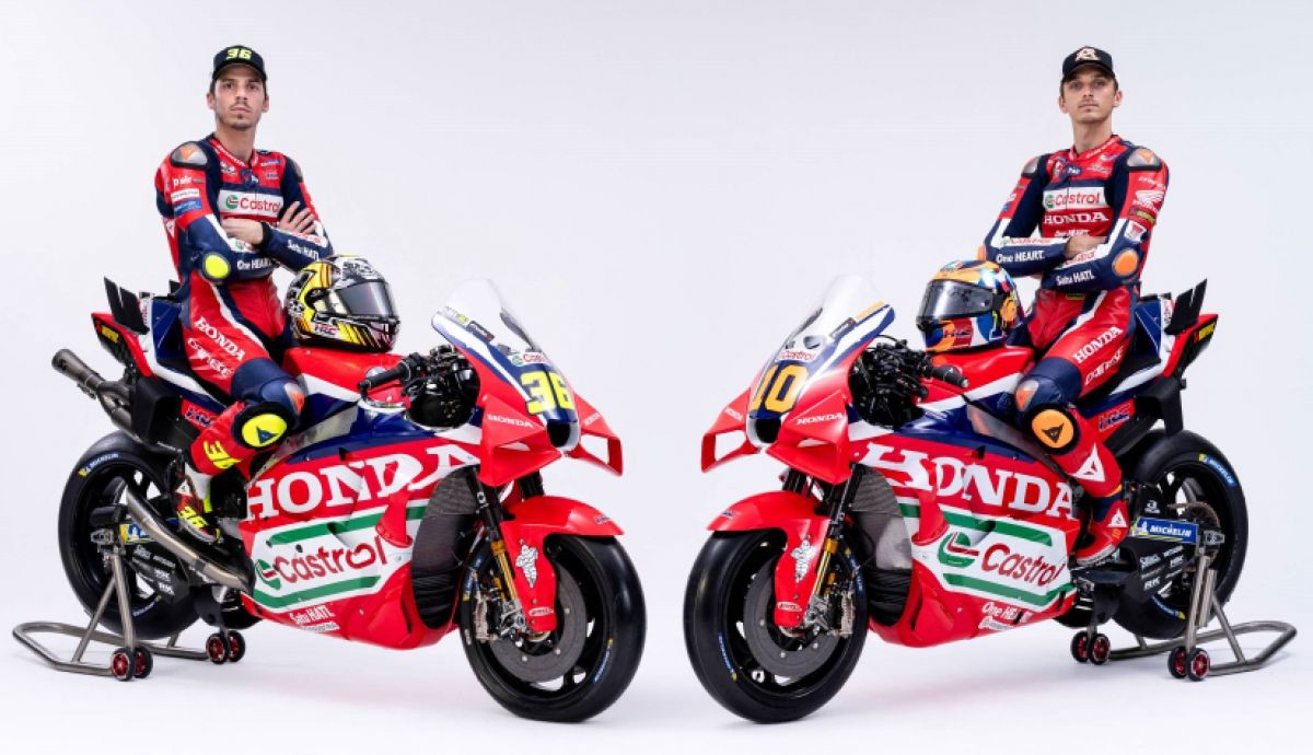 Honda RC213V HRC Castrol MotoGP 2026 Luca Marini y Joan Mir
