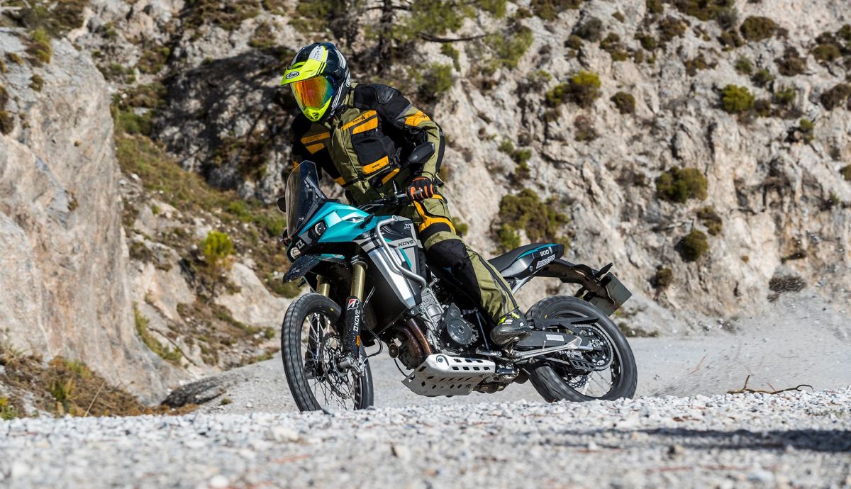 Kove 800 X en el Master Trail Test, con una relación peso...