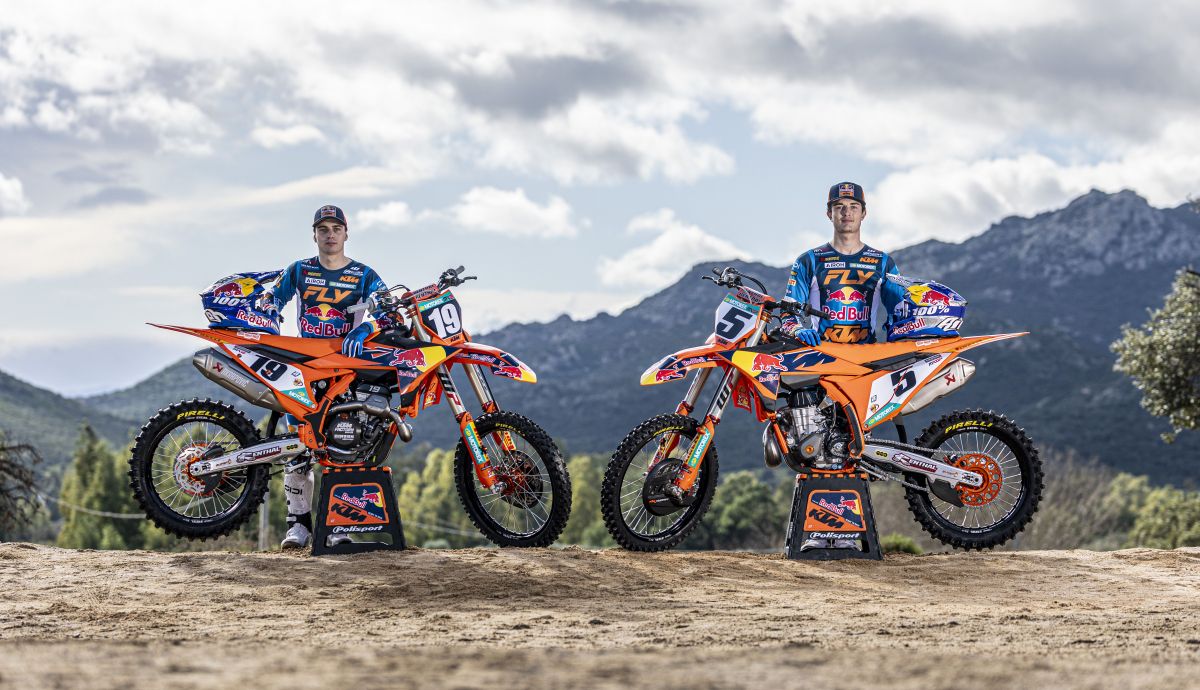 Lucas y Sacha Coenen firman un contrato plurianual con KTM para seguir en el Mundial de Motocross