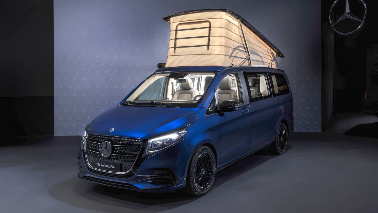Mercedes-Benz Clase V Marco Polo 2026: camper con mejoras patentes